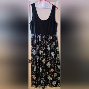 Torrid Floral Tank Maxi Dress Sz 2